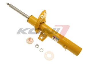 Volkswagen Golf Shock - Front - KONI - 8741 Series, Externally Adjustable, Low Pressure Gas - Yellow - `15-`27